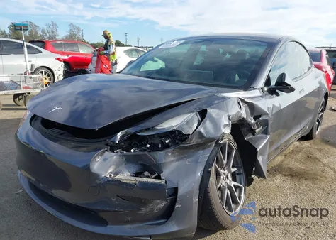 2022 Tesla Model 3 Long Range Dual Motor All-Wheel Drive from USA, damaged, VIN 5YJ3E1EB3NF199567